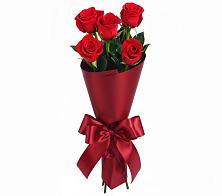 Букет 5 Красных роз Эдлесс Лав в Лальске