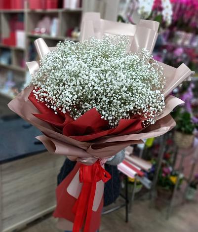Букет цветов из: Гипсофила в Лальске