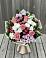 Букет цветов из: Альстромерии, Гвоздики, Розы и Хризантемы в Лальске