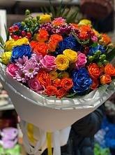 Букет цветов из:  Розы и Хризантемы #REPLACE_PRED# Лальске
