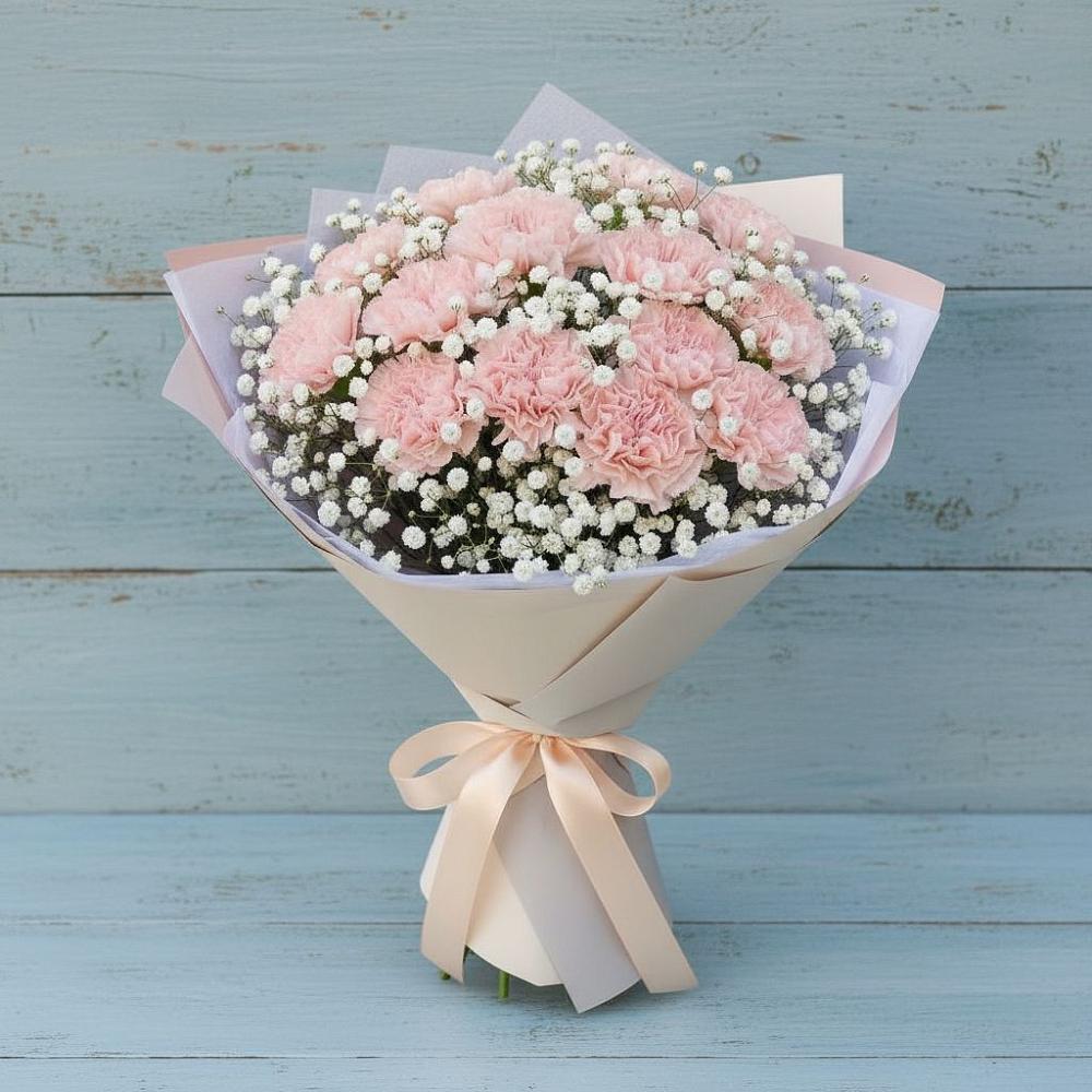 Букет цветов из: Гвоздики в Лальске