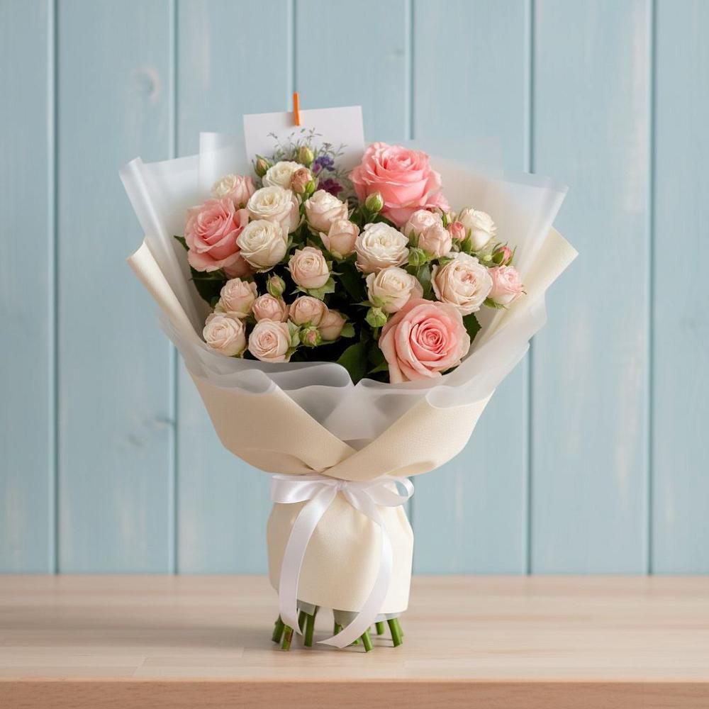 Букет цветов из: Розы в Лальске