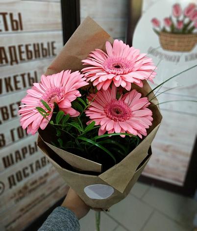 Букет цветов из: Герберы в Лальске