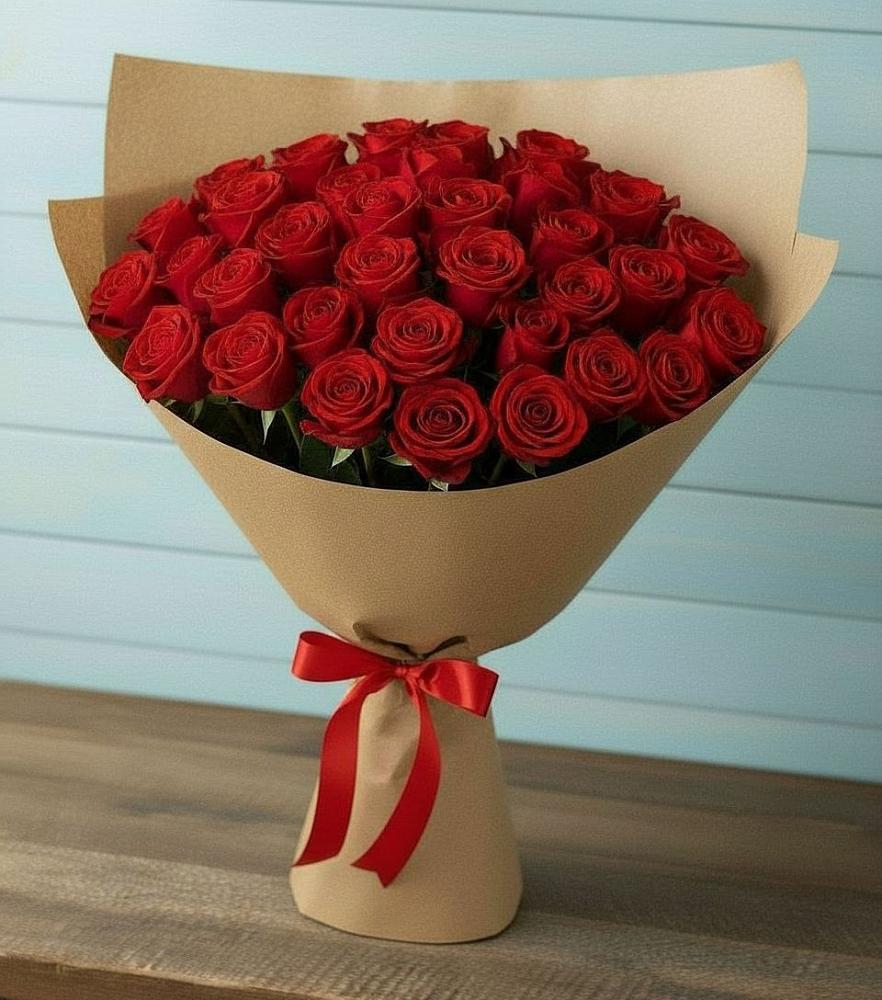 Букет Красные розы Милано в Лальске