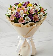 Букет цветов из:  Альстромерии в Лальске
