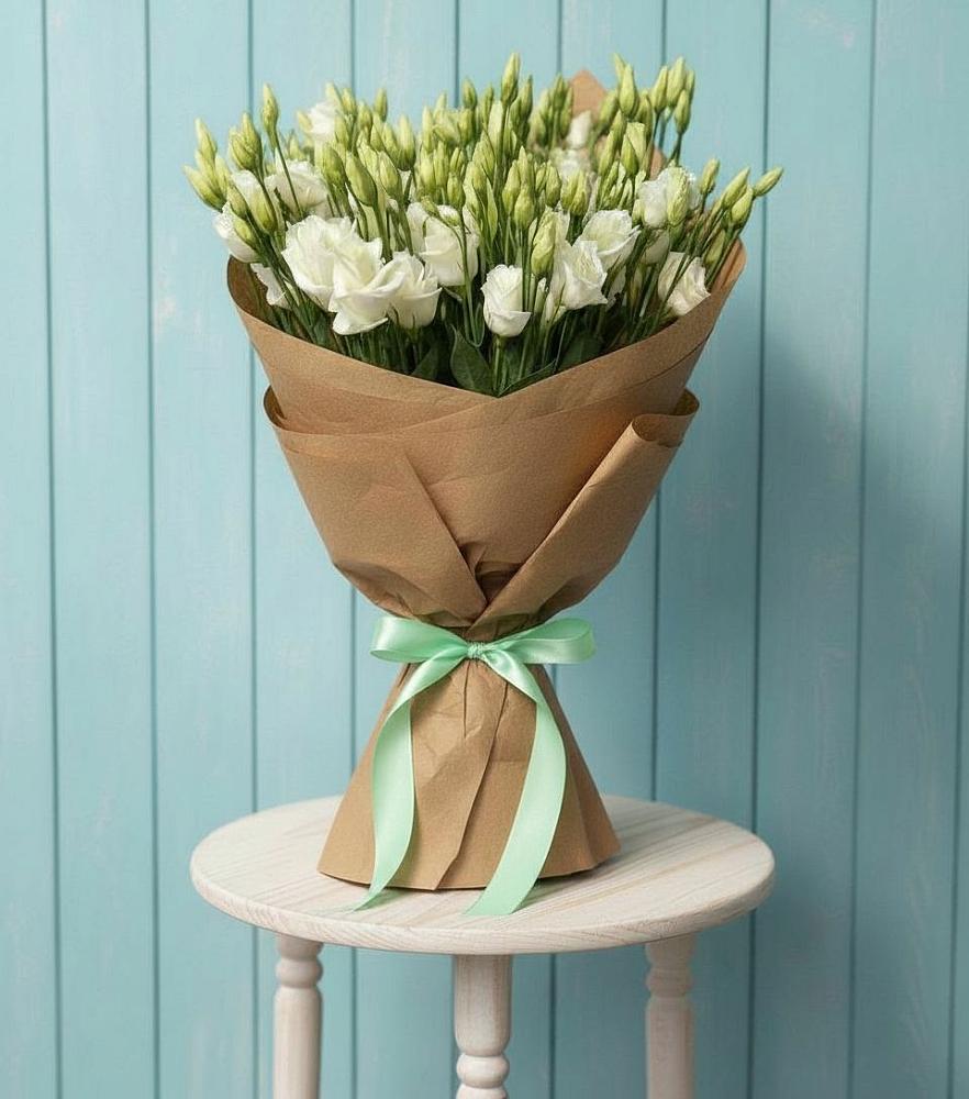 Букет цветов из: Лизиантусы в Лальске