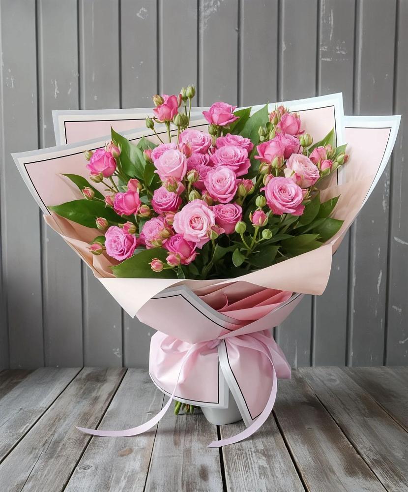 Букет Розовый кустик в Лальске