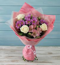 Букет цветов из:  Герберы в Лальске