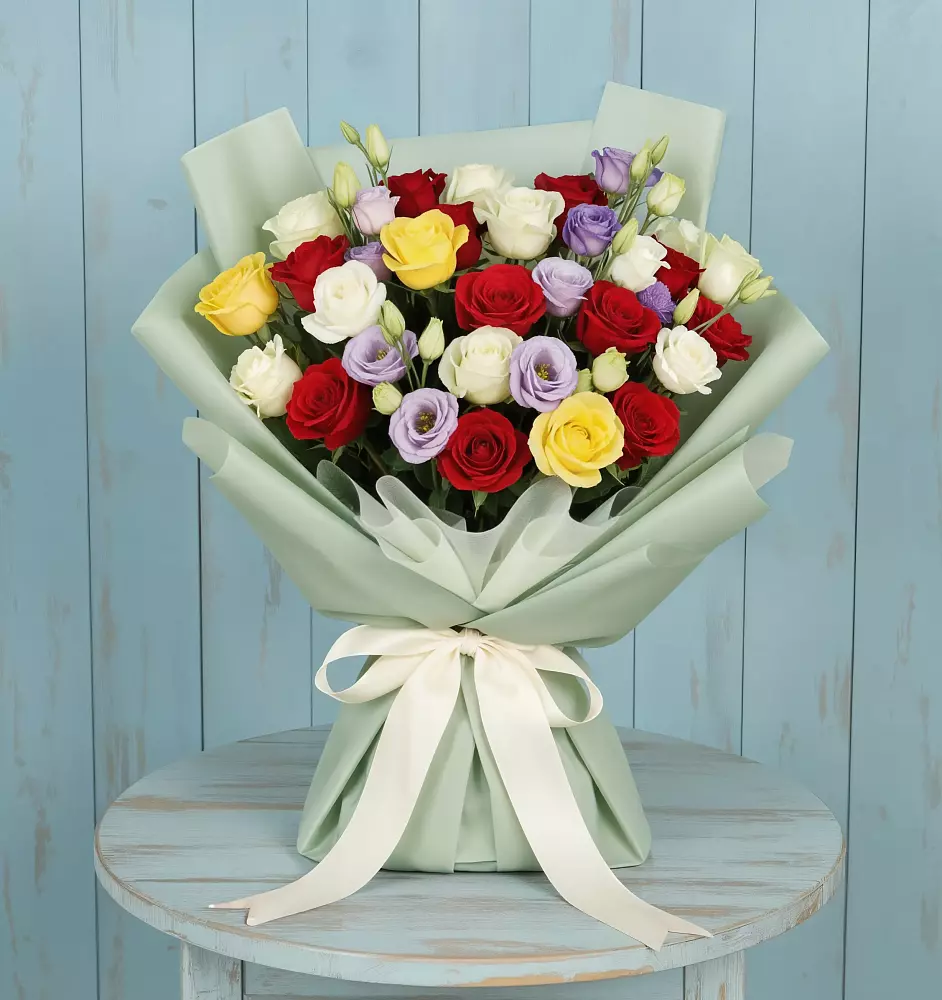 Букет цветов из: Розы в Лальске